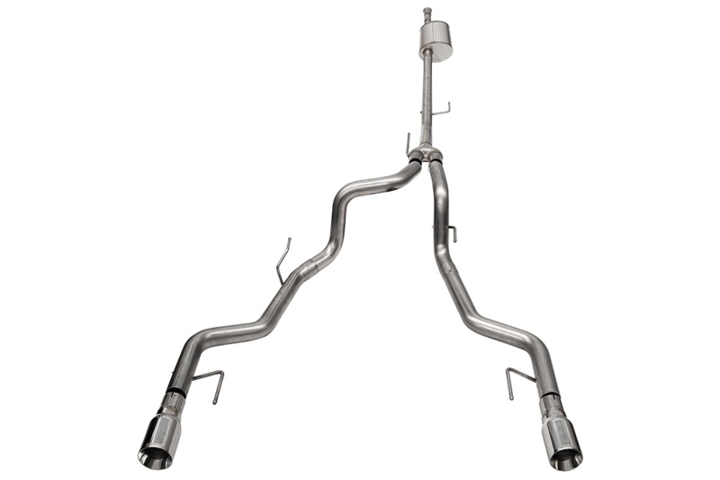 Ford F-150 SuperCrew Performance Exhaust - Dual Rear Exit - CORSA Performance - Sport Cat-Back - Polished - `22-`24